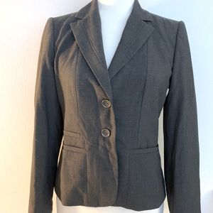 Calvin Klein Size 2 Pantsuit. Heather grey.